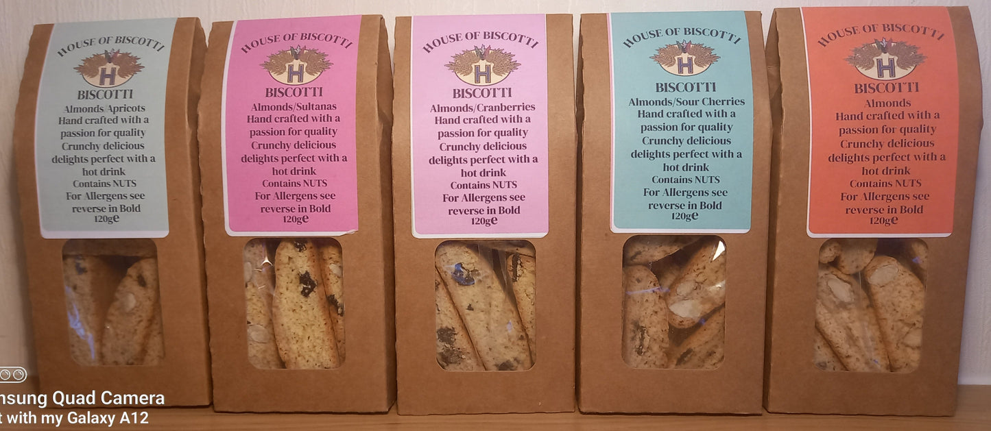 Mixed case of 6 - Mixed Almond Flavours