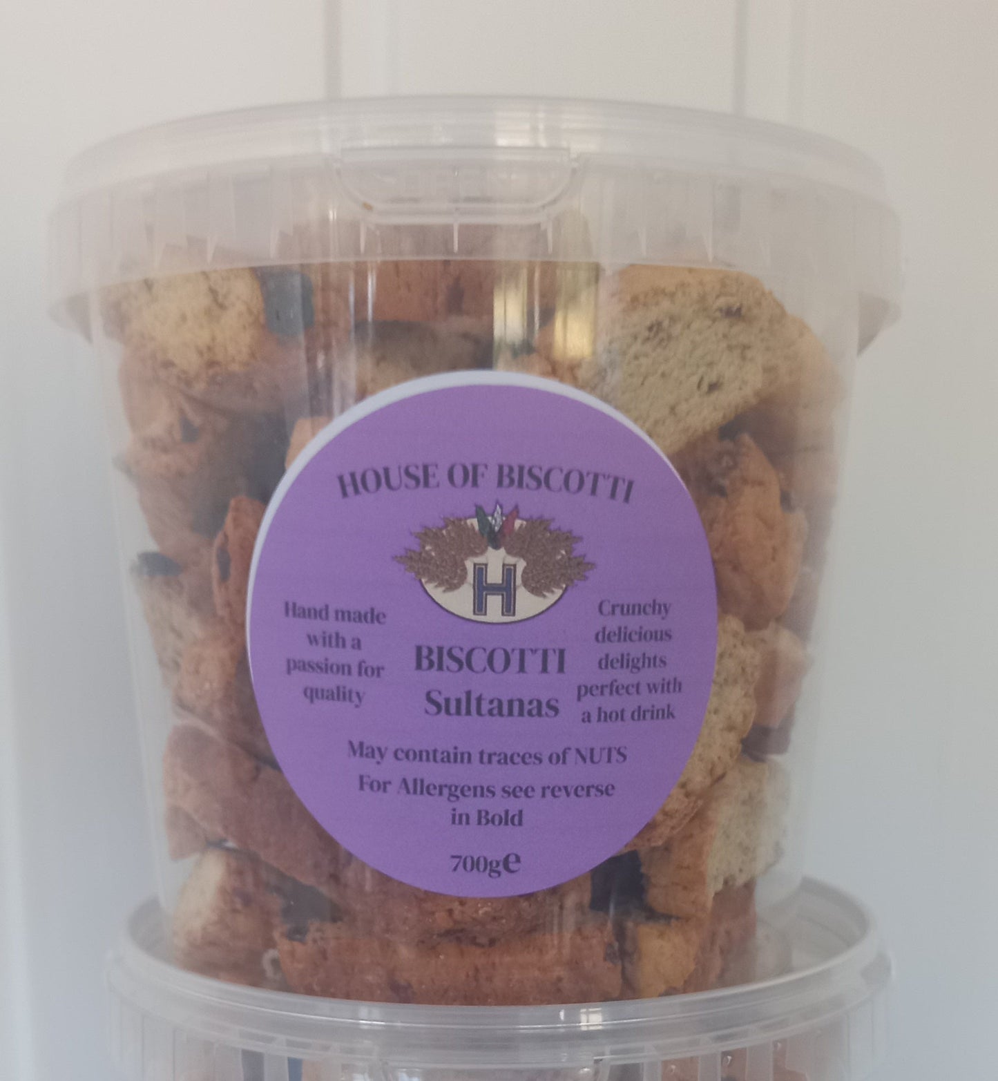 Biscotti Barrels - 1kg barrel tubs of Biscotti