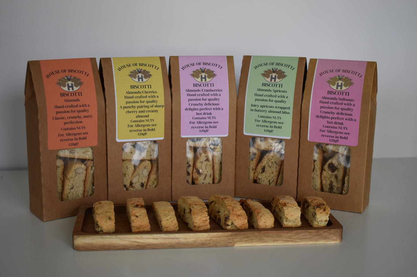 Mixed case of 5 - Mixed Almond Flavours