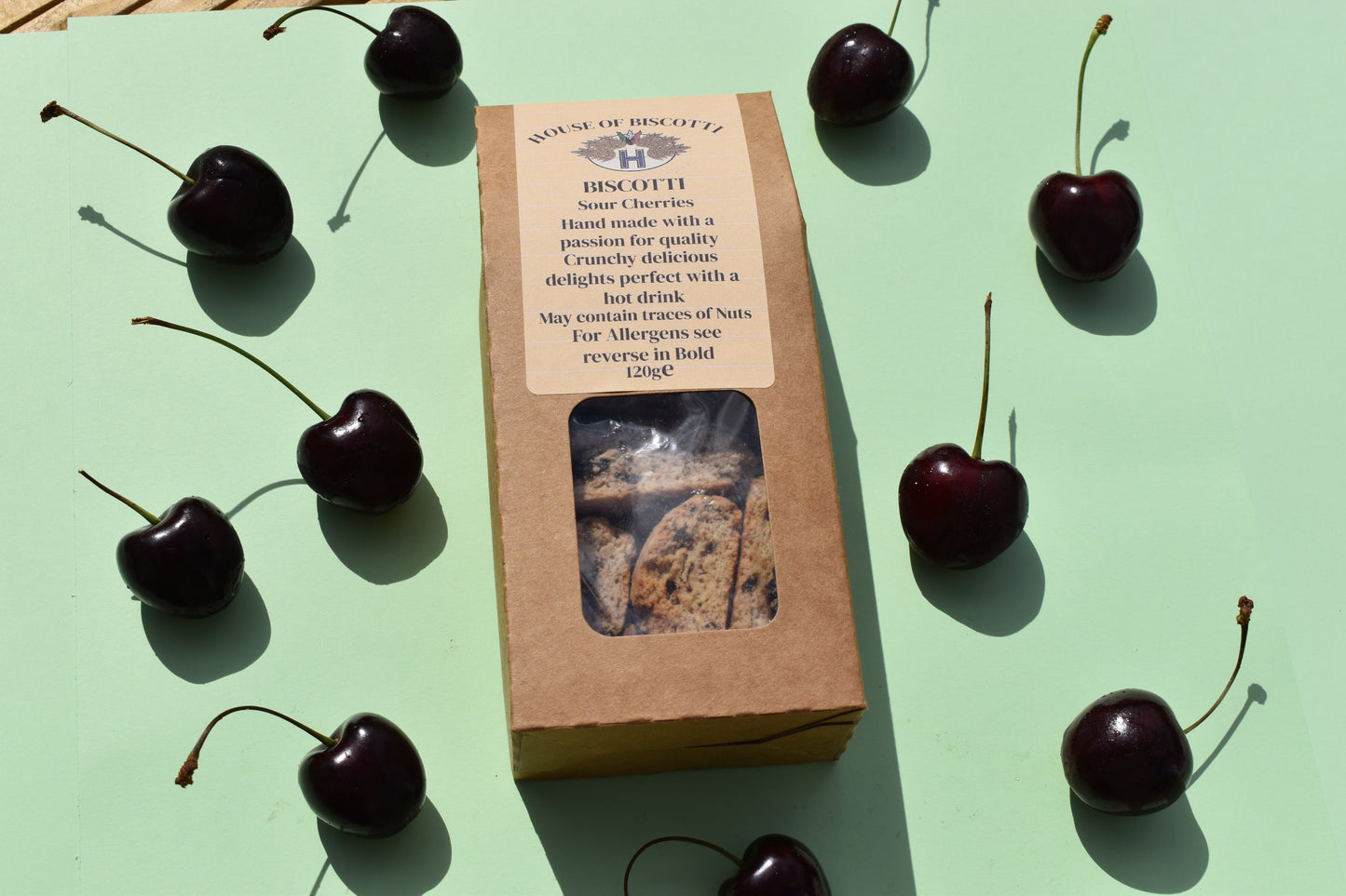 Almond & Sour Cherry Biscotti