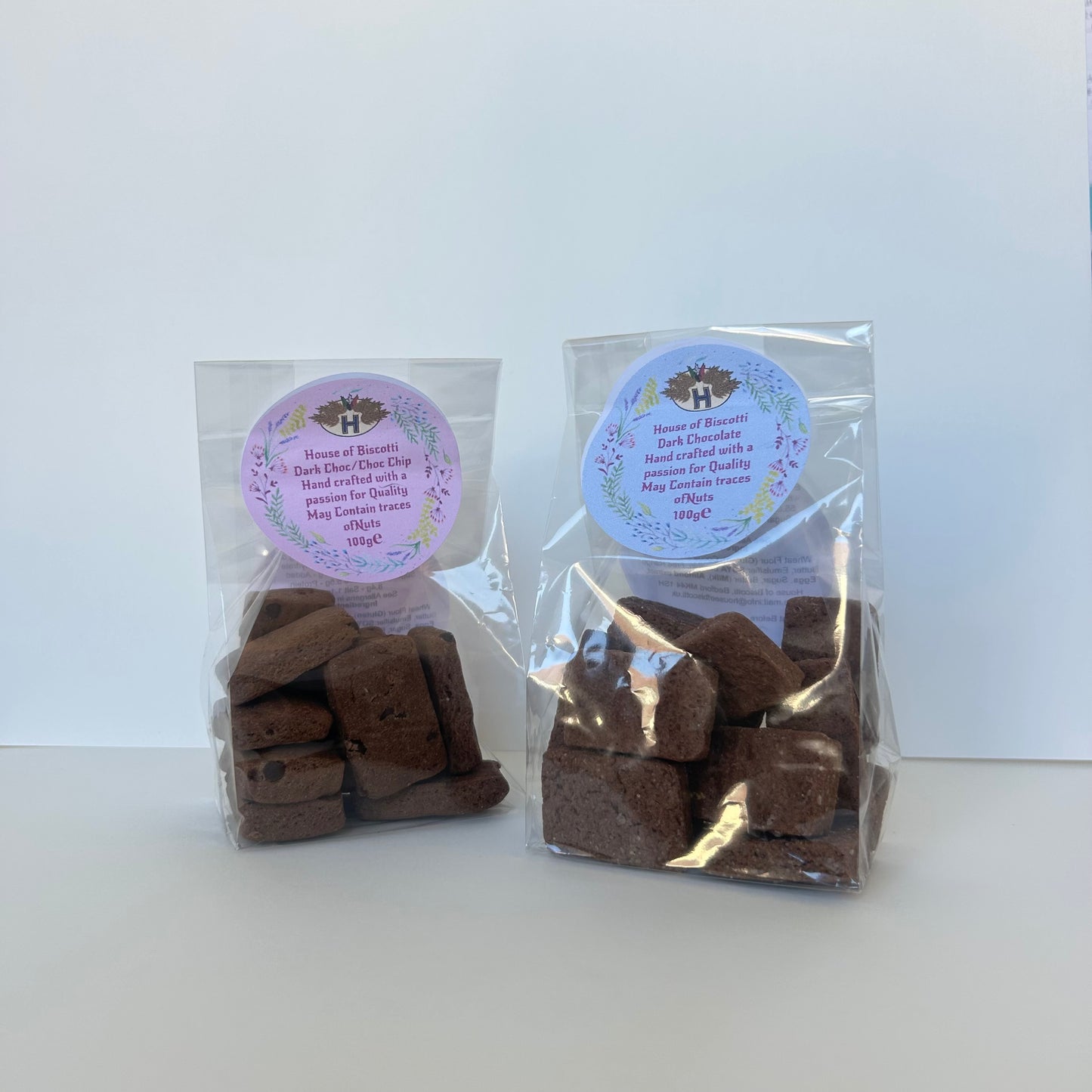 Mini Biscotti Bags - 100g bags of Biscotti