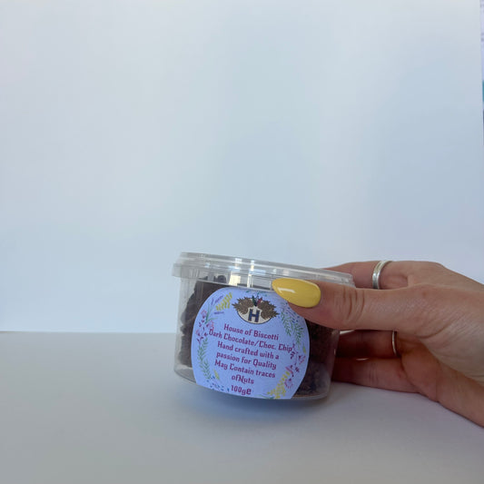 Biscotti Chunks - 100g tubs of Biscotti