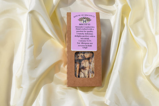 Almond & Cranberry Biscotti Box of 30 packs WHOLESALE