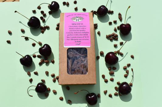 Chocolate & Cherry Biscotti