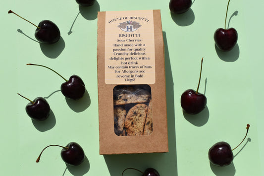 Almond & Sour Cherry Biscotti